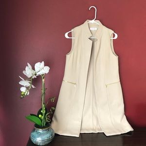 Calvin Klein Women’s Faux Suede Vest Size 4